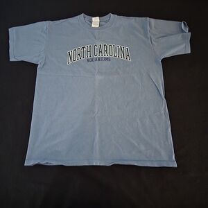 Anvil Light Blue North Carolina Aquariums Tee